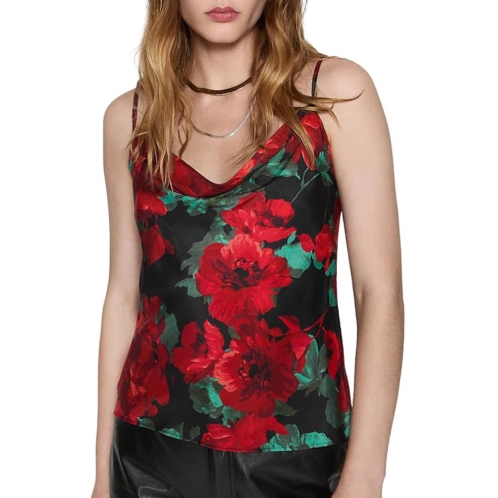 Rebecca Minkoff Silky Rose Cami, NEW